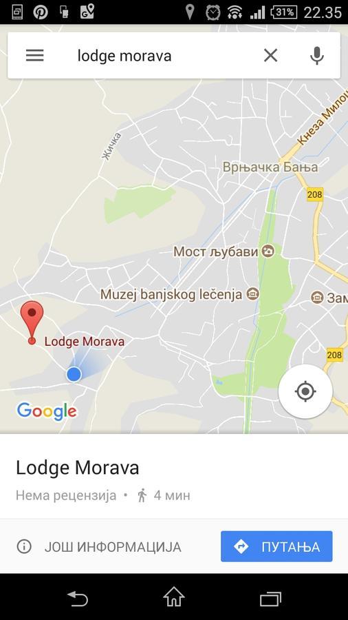Lodge Morava Vrnjacka Banja Ngoại thất bức ảnh